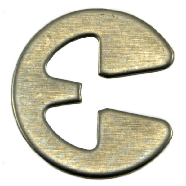 Midwest Fastener External-E E-Clip, 18-8 Stainless Steel Plain Finish, 7/64 in Shaft Dia, 30 PK 36743 - main